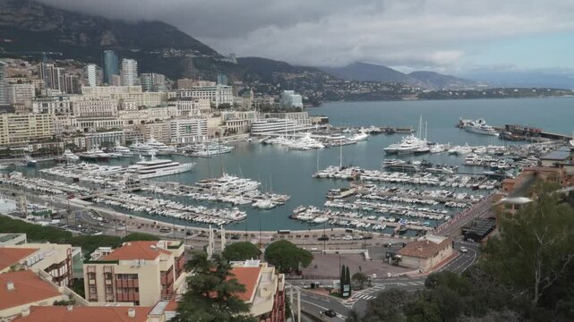 Port Hercule in Monaco