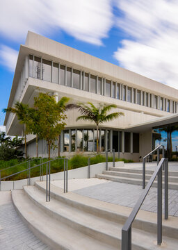 The new Fort Lauderdale Police Department building on Broward blvd