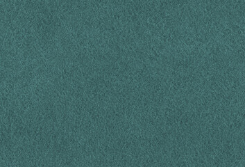 Fototapeta premium Teal green color fabric background – seamless texture of felt textile material. Long wide natural cloth backdrop of woven linen swatch.