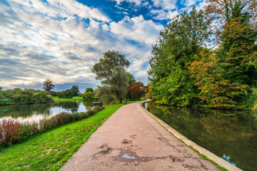 Obraz premium Verulam Park in St. Albans. England