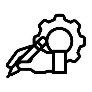 manual Line Icon