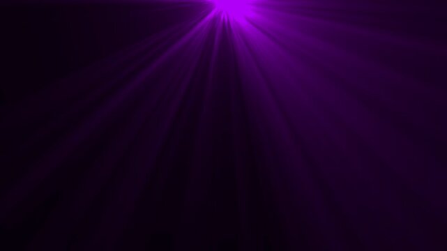 Light from Top in the Dark Seamless. White Lamp Rays Shining on Black Background.Centered white light rays on black and background. Heaven light animation from 4k animation.
