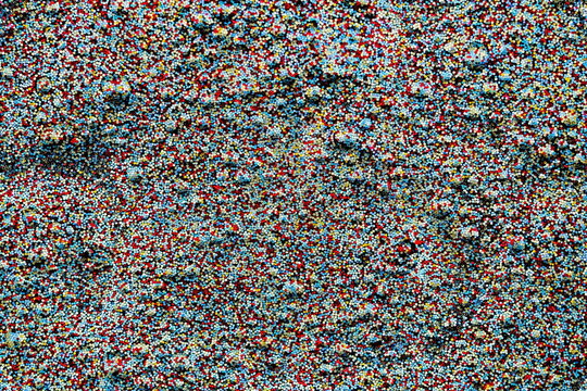 Texture astratta con polvere di glitter