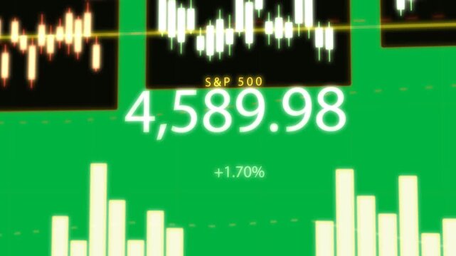 Number glowing, market UI showing +1