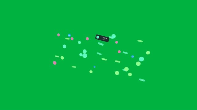 Playback starting on transparent, tokens clustering while info tag showing 298