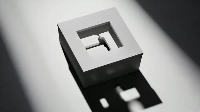 Logo Scaling In Smoothly with Gentle Expansion Motion in 4K