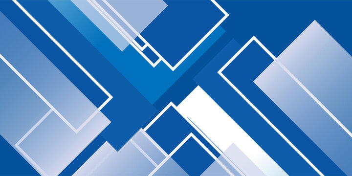 Abstract stripe blue background with dynamic effect. Motion vector Illustration with white lines decoration. Trendy dark navy blue gradients. Can be used for advertising, marketing, presentation