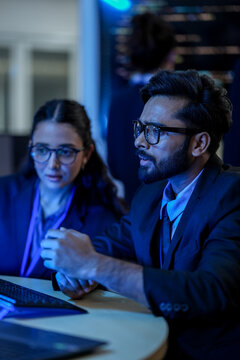 Fintech quantitative analyst evaluating high-frequency algorithmic trading latency. Financial data scientist optimizing blockchain ledger transaction protocols via digital interface.