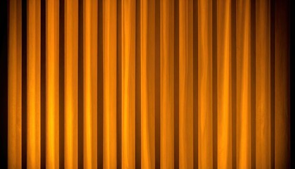 Obraz premium Abstract close-up of golden vertical lines with soft light and dark shadows