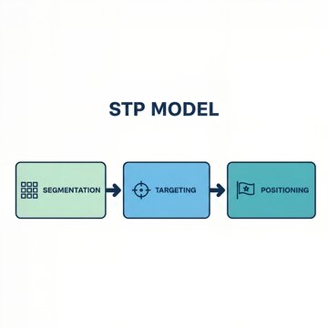 STP Model Segmentation Targeting Positioning Strategy Diagram