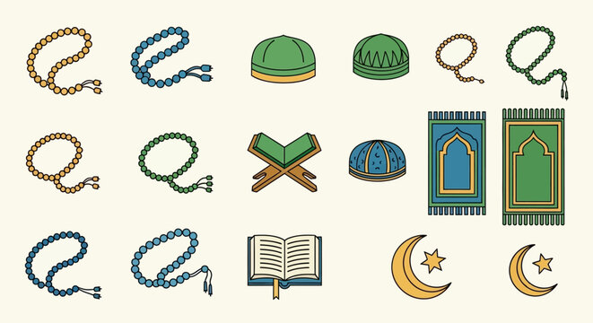 Islamic Symbols and Religious Icons.