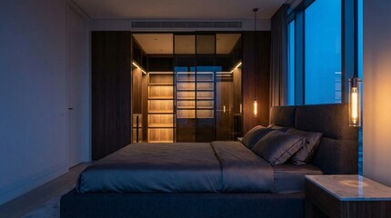 interior of a hotel room