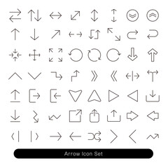矢印アイコンセット