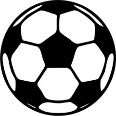 Obraz premium Soccer Ball Football Vector Isolated