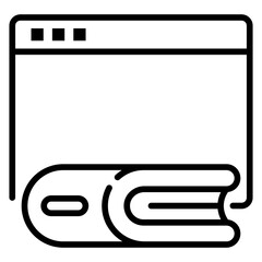 Website Line Icon
