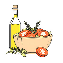 tomato and olive oil