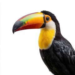 Fototapeta premium Colorful toucan with striking beak.
