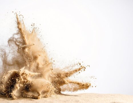 a person is falling off of their surfboard into a crashing wave, arms flailing as water splashes around them