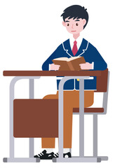 businessman in office