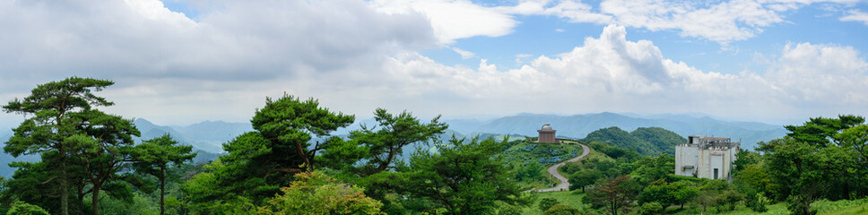 少し険しい猪名川町大野山