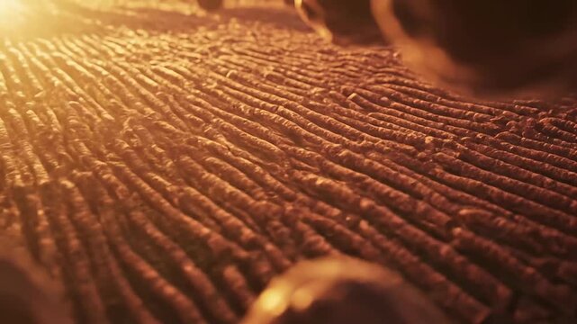 Organized Cellular Highway Parallel Microtubules Overhead View