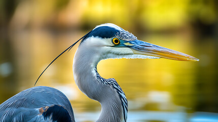 A bird in a natural landscape