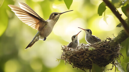 A bird in a natural landscape