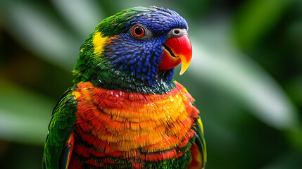 A bird in a natural landscape