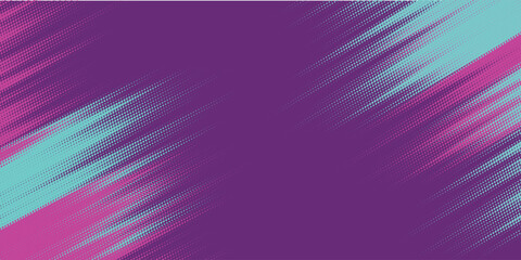 Fototapeta premium Abstract purple background with brush purple and tosca.