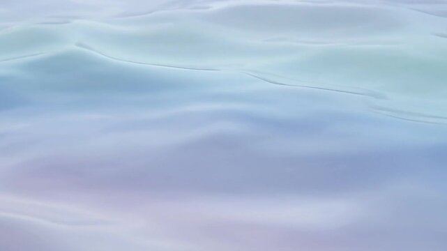 Soft Silk Gradient Waves Floating in Zero Gravity, Pastel Abstract Luxury Background