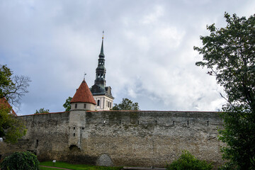 The old town of Tallinn in Estonia