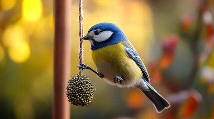 A bird in a natural landscape