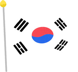 휘날리는 태극기