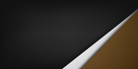 Vector background design with loft color tone concept brown and black with space for text design © Bik
