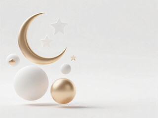 Simple Islamic Ramadan Background Minimal Design