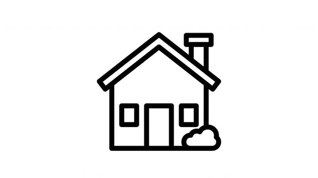 house animated icon