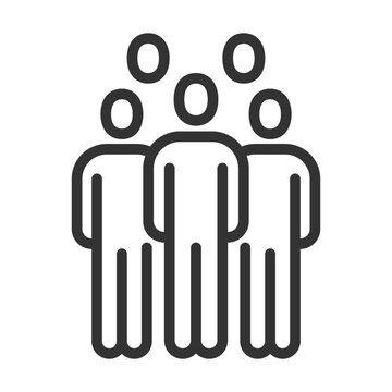 Workgroup line icon