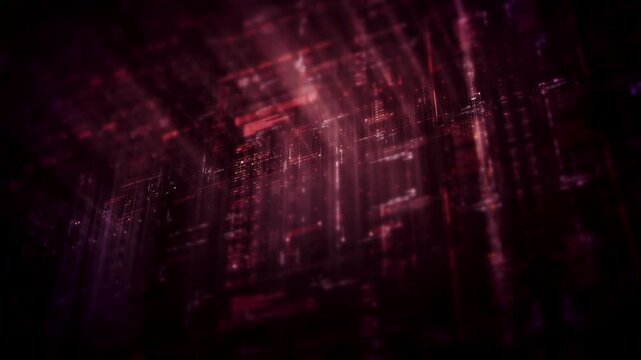 Futuristic digital data network with glowing cyber interface grids and dynamic light streams representing artificial intelligence, cybersecurity, fintech systems, blockchain infrastructure, and cloud 