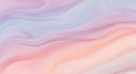 Obraz premium Soft pastel abstract background with blended pink purple and blue watercolor swirls