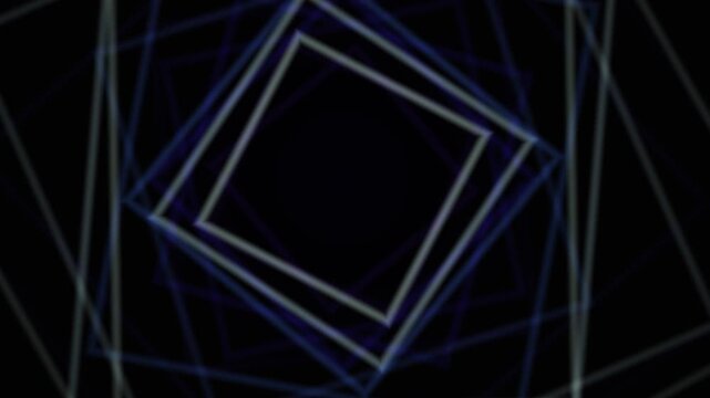 Geometric shapes. Blue and grey lines. Square pattern. Abstract background. Vector illustration. Dark background. Seamless design. Geometric design elements. Lines and shapes.