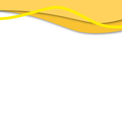 Abstract Yellow Decorative Divider 