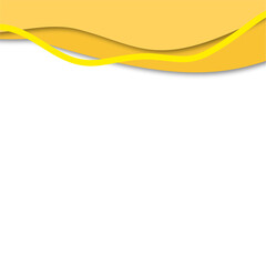 Abstract Yellow Decorative Divider 