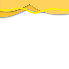 Abstract Yellow Decorative Divider 
