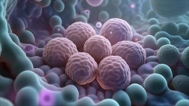 Cancer Stem Cell Niche Clean Oncology Research Concept