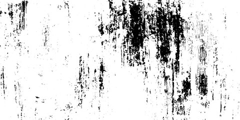 Black on white distressed grunge texture with dust particles scratches abstract rough overlay background.