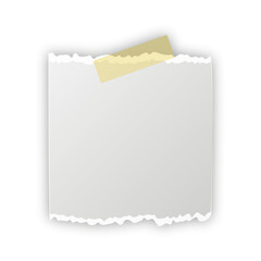 Fototapeta premium blank sheet of paper with clip