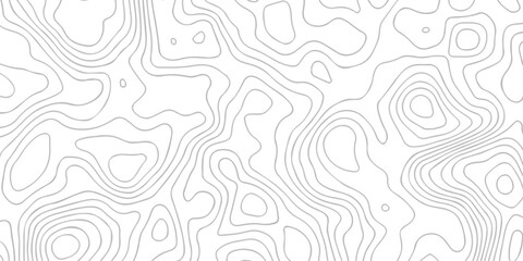 white topography map geography relief diagram texture design. Topography white background and black line world map texture design. Lines Topographic contour lines grid map seamless pattern. © MDFAIMIDULISLAM
