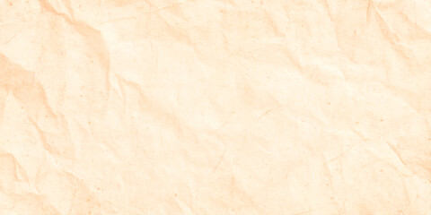 Fototapeta premium Vintage peach parchment paper texture background with organic wrinkled perfect for vintage stationery, natural cosmetic branding. 
