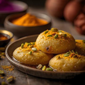 Traditional Malpua Sweet Pancakes for Holi Festival