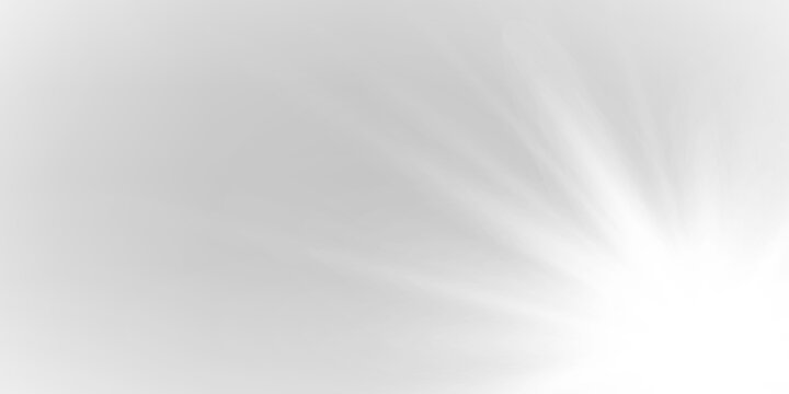 Elegant white sunbeam rays with smooth glow, layered light gradients, and transparent background. png
